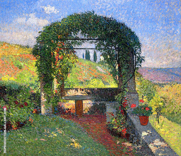 Gloriette by Henri Jean Guillaume Martin | Oil Painting Reproduction