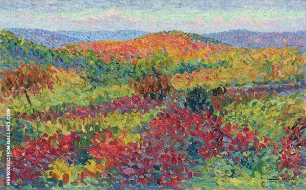 Landscape by Henri Jean Guillaume Martin | Oil Painting Reproduction