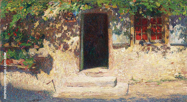 La Porte Entree by Henri Jean Guillaume Martin | Oil Painting Reproduction