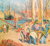 Port of Marseilles By Henri Jean Guillaume Martin