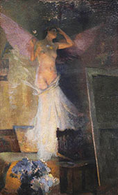 The Artist's Muse By Henri Jean Guillaume Martin