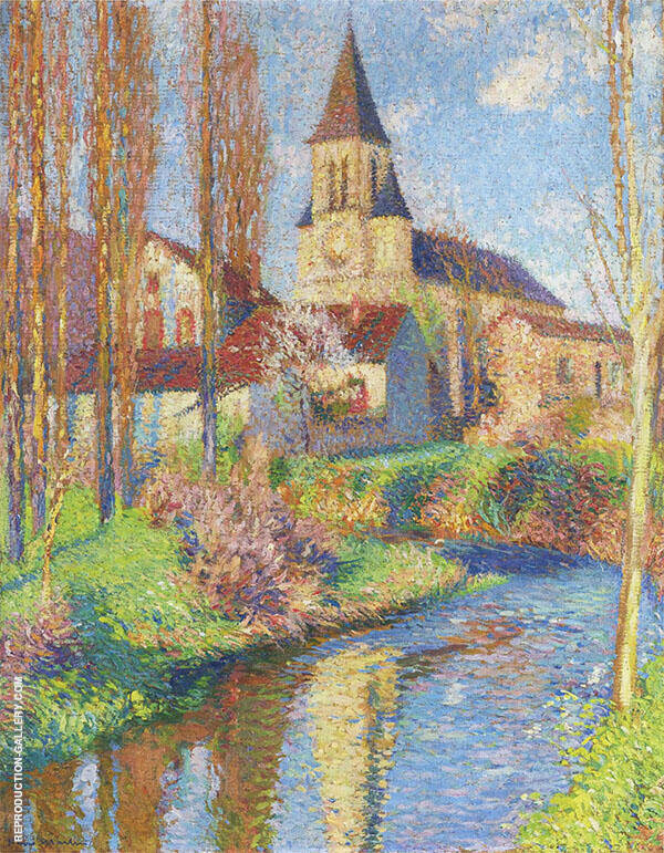 The Church in Labastide du Vert | Oil Painting Reproduction