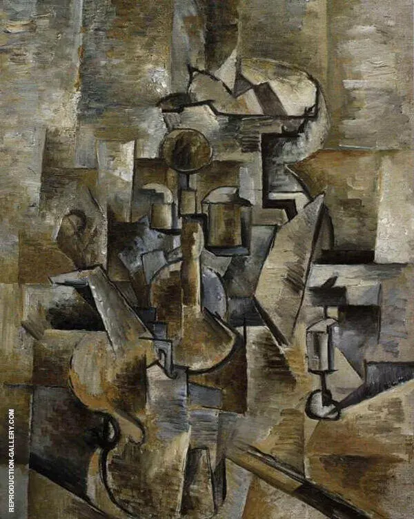 The Candlestick By Georges Braque