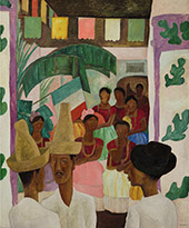 The Rivals By Diego Rivera