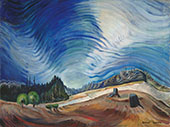 Above The Gravel Pit 1937 By Emily Carr