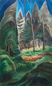 A Rushing Sea of Undergrowth 1935 By Emily Carr