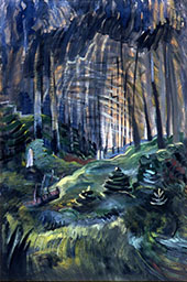 Deep Woods By Emily Carr