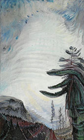 Tree and Sky 1935 By Emily Carr