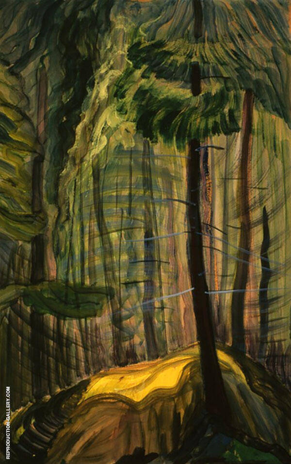 Forest Glade by Emily Carr | Oil Painting Reproduction