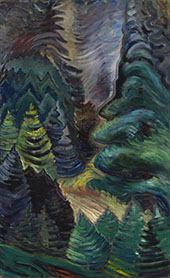 Forest Trees c1937 By Emily Carr