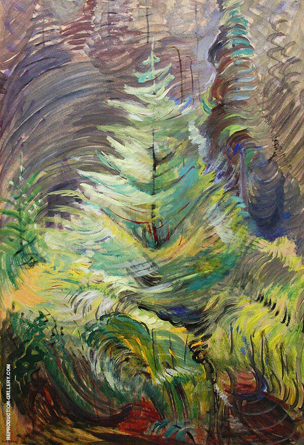 Heart of The Forest 1935 by Emily Carr | Oil Painting Reproduction