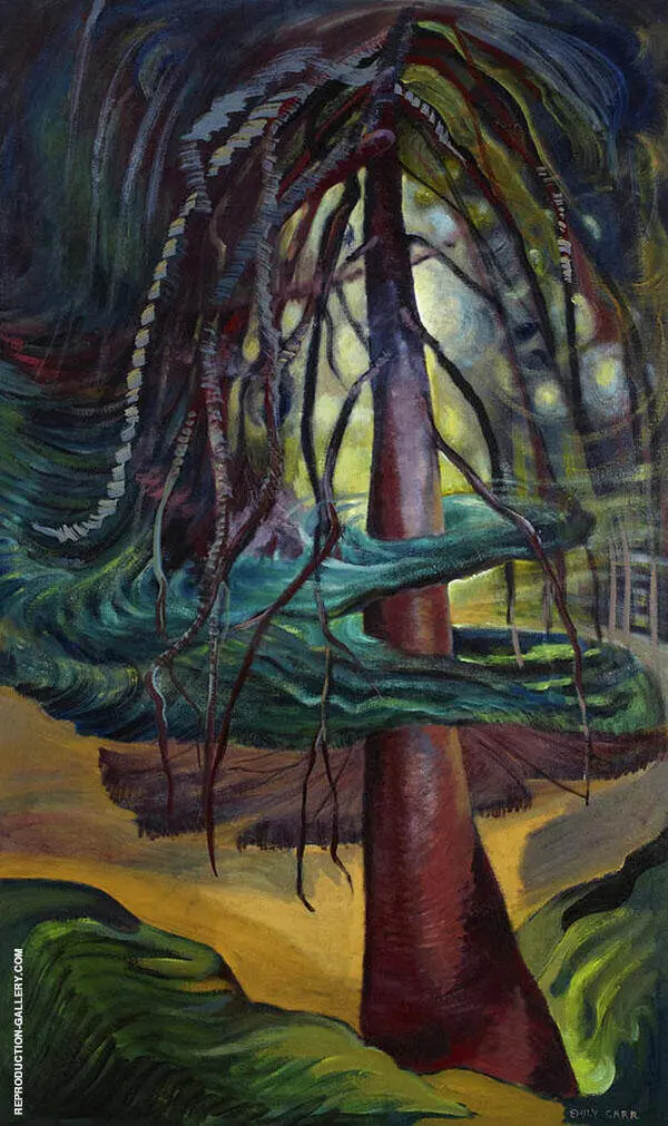 In a Circle 1931 By Emily Carr