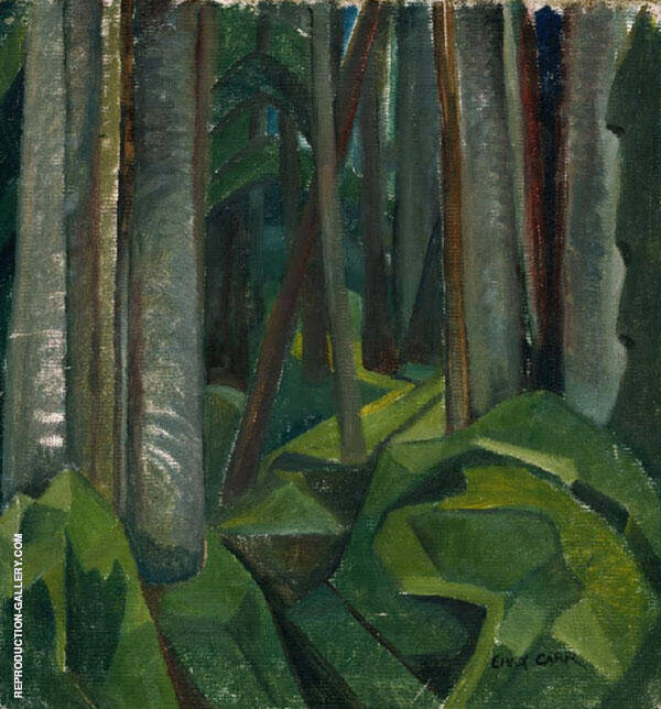 The Forest by Emily Carr | Oil Painting Reproduction