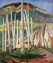 Kispiox Village By Emily Carr