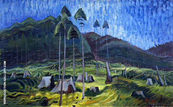 Odds and Ends 1939 by Emily Carr | Oil Painting Reproduction