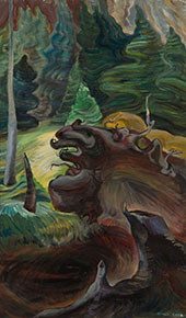 Roots 1937 By Emily Carr