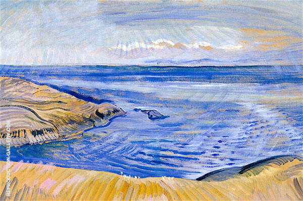 Seascape 1935 by Emily Carr | Oil Painting Reproduction