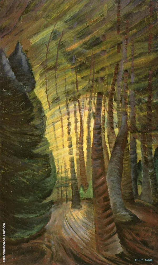 Sombreness Sunlit 1937 By Emily Carr