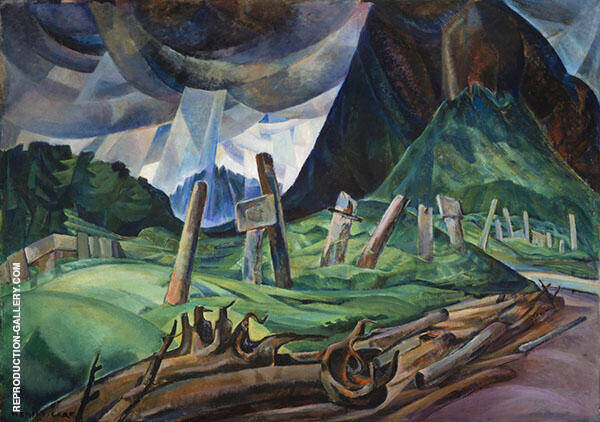Vanquished 1930 by Emily Carr | Oil Painting Reproduction
