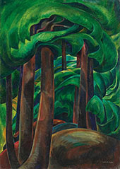 Western Forest c1931 By Emily Carr