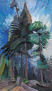 Wind in The Tree Tops By Emily Carr