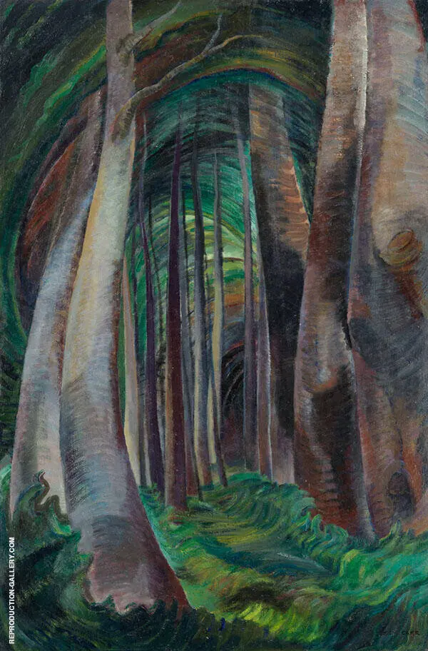Wood Interior 1932 By Emily Carr