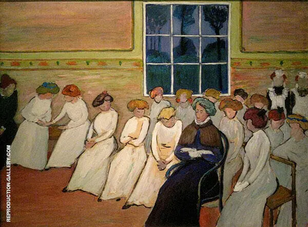 Boarding School for Girls By Marianne von Werefkin