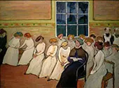 Boarding School for Girls By Marianne von Werefkin
