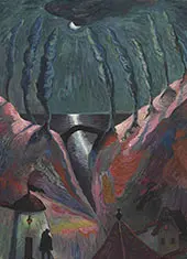 Fantastic Night 1917 By Marianne von Werefkin