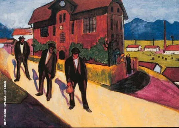 Feierabend By Marianne von Werefkin