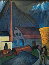 Schindelfabrik By Marianne von Werefkin