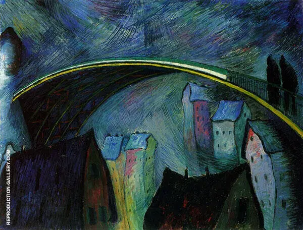 Snow Swirl By Marianne von Werefkin