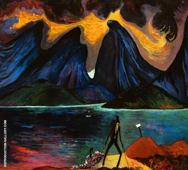 The Rag and Bone Man 1917 By Marianne von Werefkin