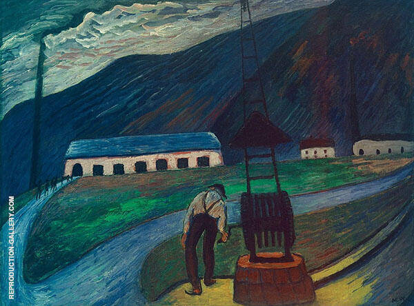 The Toil by Marianne von Werefkin | Oil Painting Reproduction