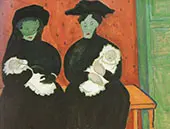 Twins By Marianne von Werefkin