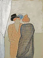 Two Women 1908 By Marianne von Werefkin