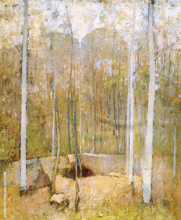 Autumn Forest by Emil Carlsen | Oil Painting Reproduction