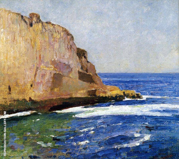 Bald Head Cliff York Maine by Emil Carlsen | Oil Painting Reproduction