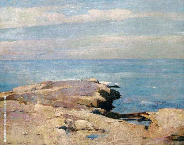 Barnacled Rocks Isle of Shoals 1920 By Emil Carlsen