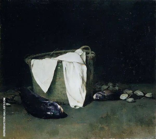 Blackfish and Clams By Emil Carlsen