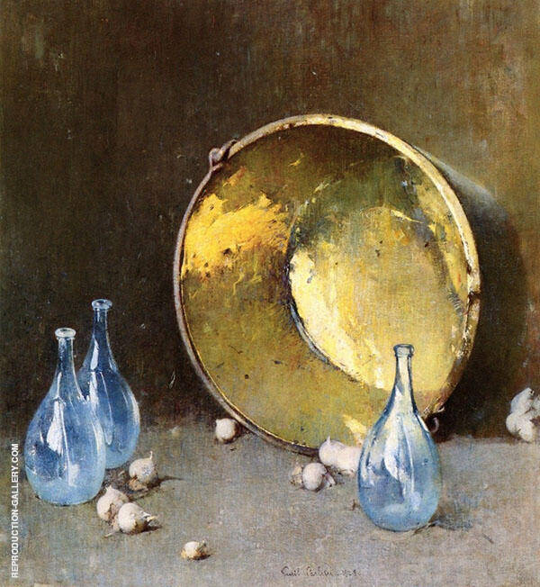 Copper Kettle 1928 by Emil Carlsen | Oil Painting Reproduction