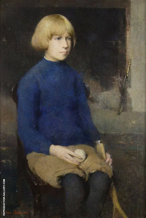 Dines Carlsen 1911 By Emil Carlsen
