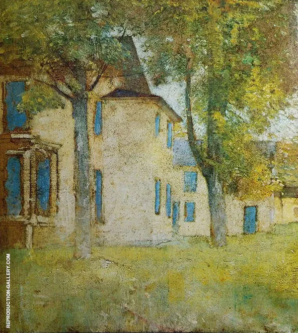 Landscape with House c1919 By Emil Carlsen