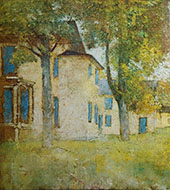 Landscape with House c1919 By Emil Carlsen