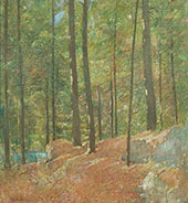 Pine Woods c1910 By Emil Carlsen