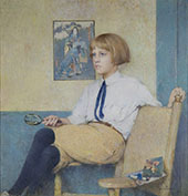 Portrait of Dines Carlsen 1914 By Emil Carlsen
