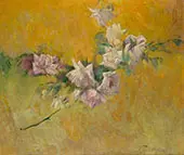 Roses Study c1925 By Emil Carlsen