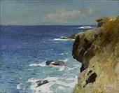 Saint Thomas Harbor c1916 By Emil Carlsen