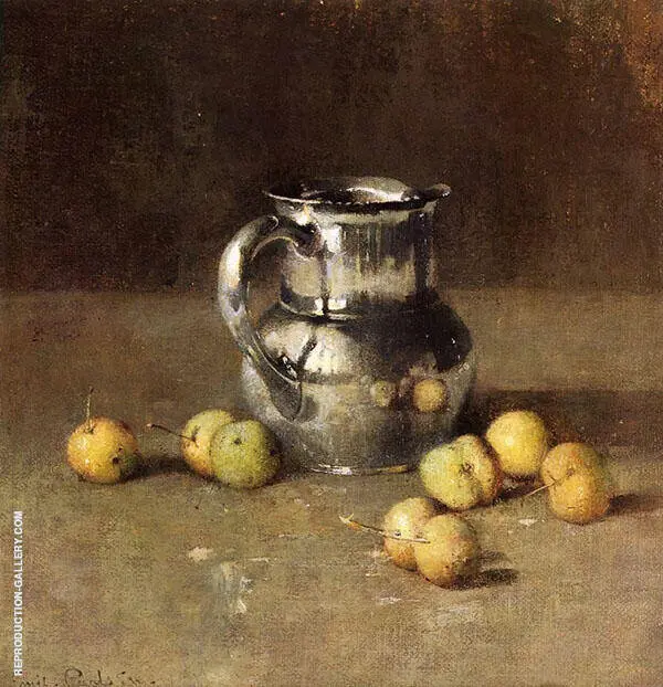 Still Life with Pitcher and Pivar c1927 By Emil Carlsen