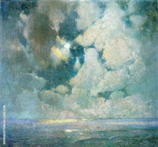 The Ocean at Sunrise by Emil Carlsen | Oil Painting Reproduction